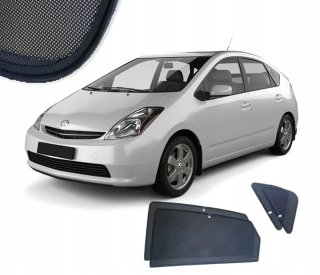 Slnečná clona do auta - Toyota Prius II XW20 2003-2009 vyhradené záclony