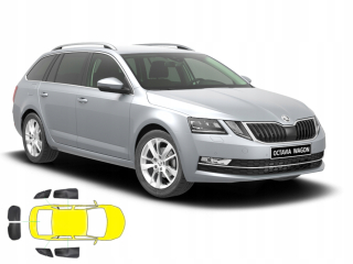Slnečná clona do auta - Sky Octavia III Kombi Sungles