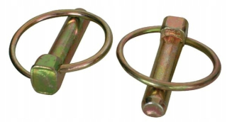 Závlačky - Skladací kolík 9 mm pozinkovaný
