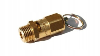 Ventil - Bezpečnostný ventil kompresora 1/4 "11 bar