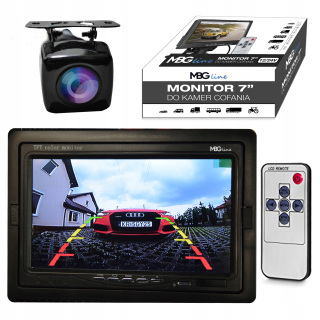 Cúvacie kamery - Návrat kamery set 12v 170 ° LCD monitor 7 "