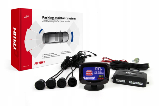 Parkovacie senzory  - Reverzný monitor fotoaparátu 8 LED zbernica TIR až do 15 metrov
