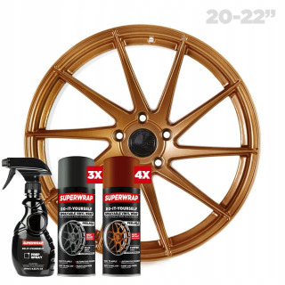 20-22 "Copper Superrap Wheels Set