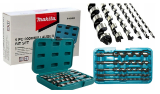 Vrtak, vrtáky - Makita P-46464 Vŕtačka sada 5 prvkov