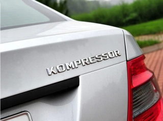 Odznak KOMPRESSOR Emblém Lepený MERCEDES AMG