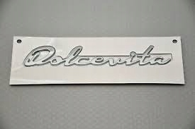 Embleme Embleme Fiat 500 Dolcevita.