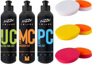Zvizzer set 3 pasta UC MC PC + PADI ADBL R