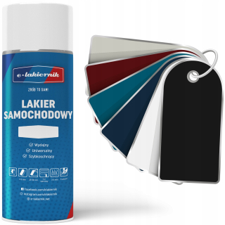 e -lacquer automobilový lak sprej - každá farba