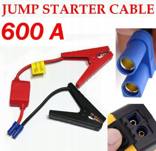Klinový remeň kosačky - štartovacie káble pre svorky JUMP STARTER 12V 600A