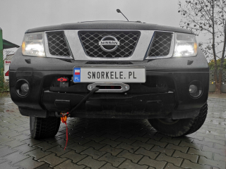Naviják na offroad - Strącika Plate s nárazníkom Nissan Pathfinder R51