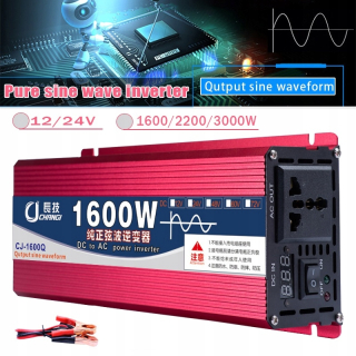 Invertor do auta 1600 W 12V prevodník