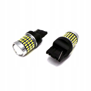 Žiarovky - LED žiarovka 7440, W21W 12-24V CANBUS 2100LM Biela