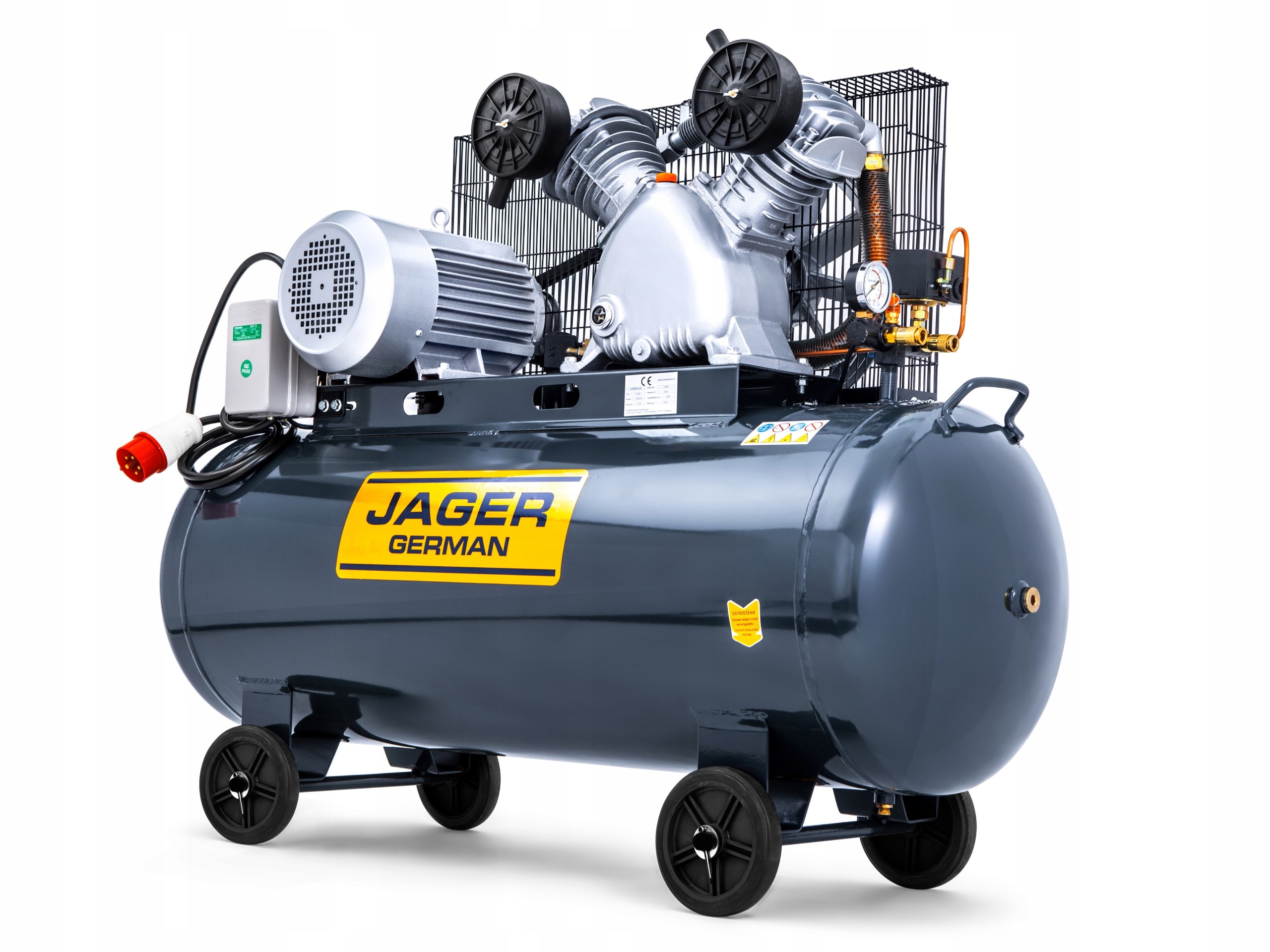 Kompresor - Ropný kompresor Jager nemecký zr 200 l 8 bar