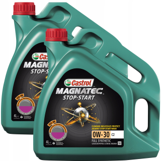 Castrol Magnatec Stop-Start 0W-30 C2 4L + 4L Oil