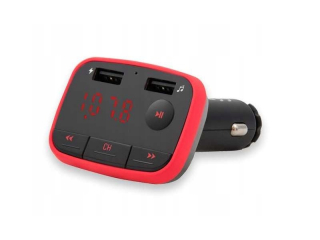 Vysielač FM Savio TR-10 Bluetooth USB LED 12 24V