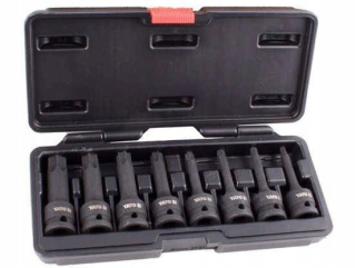 YATO NÁRAZOVÁ ZÁSUVKA SET 1/2 TX 8 KS YT-1065